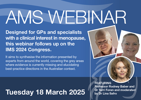 After the IMS World Congress 2024 - Your queries, dilemmas and tricky questions answered Tuesday | 18 March 2025