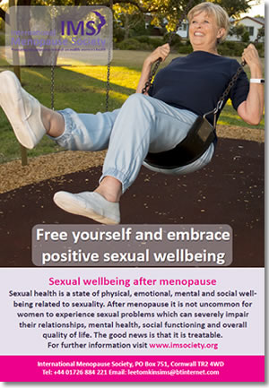Sexual wellbeing after menopause booklet